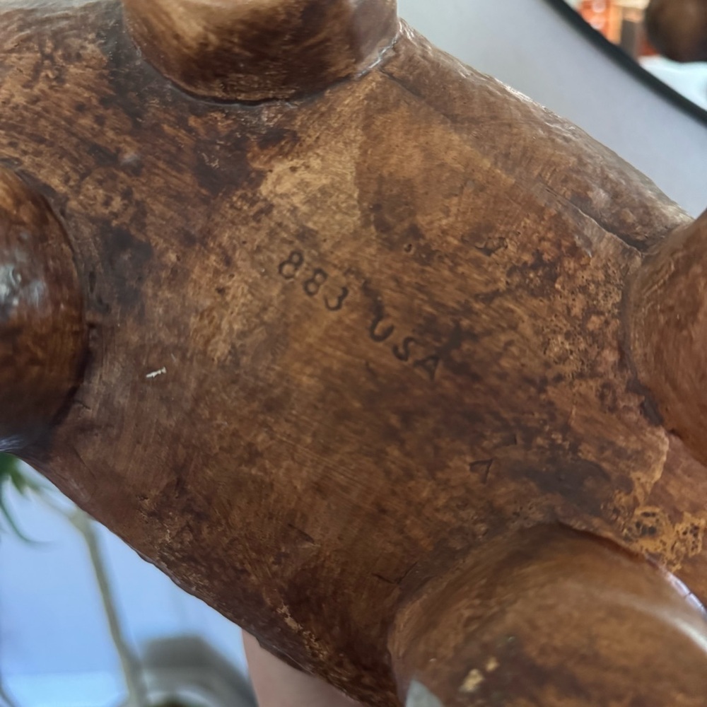 Vintage‎ California Originals Hippo Cookie Jar Hand Painted Ceramic Hippopotamus - Picture 7 of 7